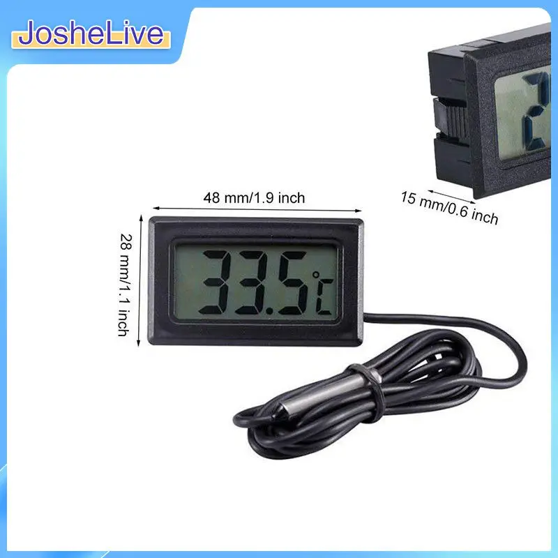 Thermometer Hygrometer Temperature Sensor Lcd Digital Household Thermometer Waterproof Mini Humidity Meter Gauge Convenient
Thermometer Hygrometer Temperature Sensor Lcd Digital Household Thermometer Waterproof Mini Humidity Meter Gauge Convenient