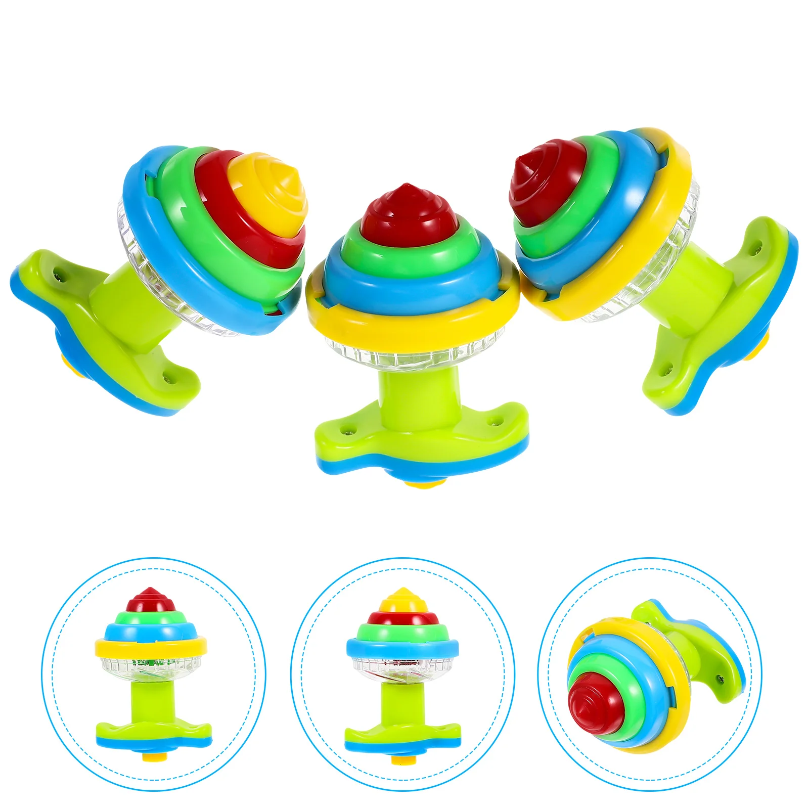 Flash Bouncing Top Flashing Gyro Toy Children Peg-top Plaything Gyroscope Rotating The Glitter Topsss Girls
Flash Bouncing Top Flashing Gyro Toy Children Peg-top Plaything Gyroscope Rotating The Glitter Topsss Girls