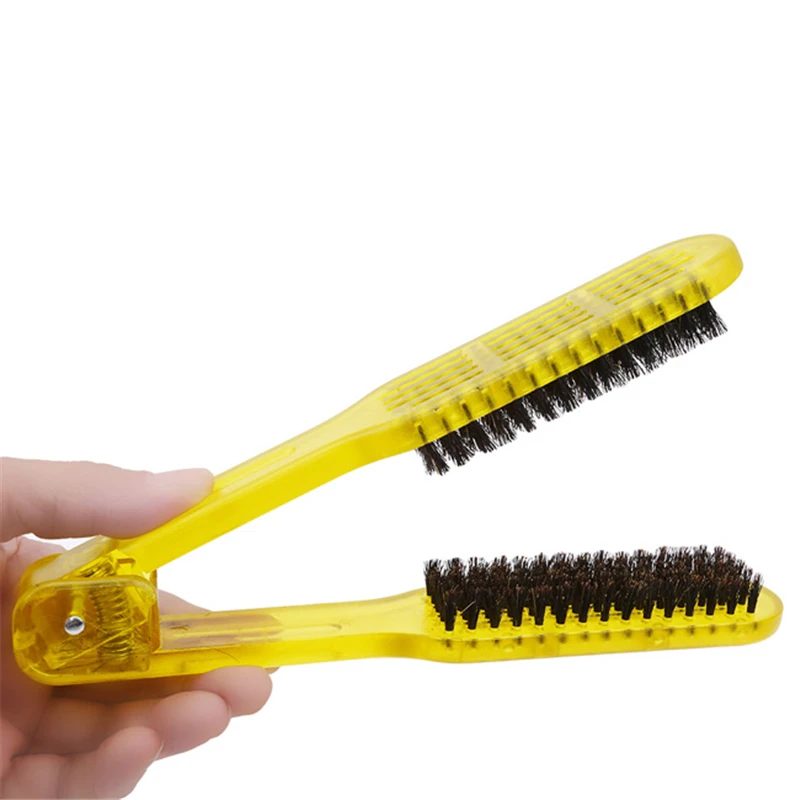 Women Men Hair Comb High Quality Salon Style Hairdressing Bristle Hair Straightening Brush Double Clamp Comb 22cm Length
Women Men Hair Comb High Quality Salon Style Hairdressing Bristle Hair Straightening Brush Double Clamp Comb 22cm Length
