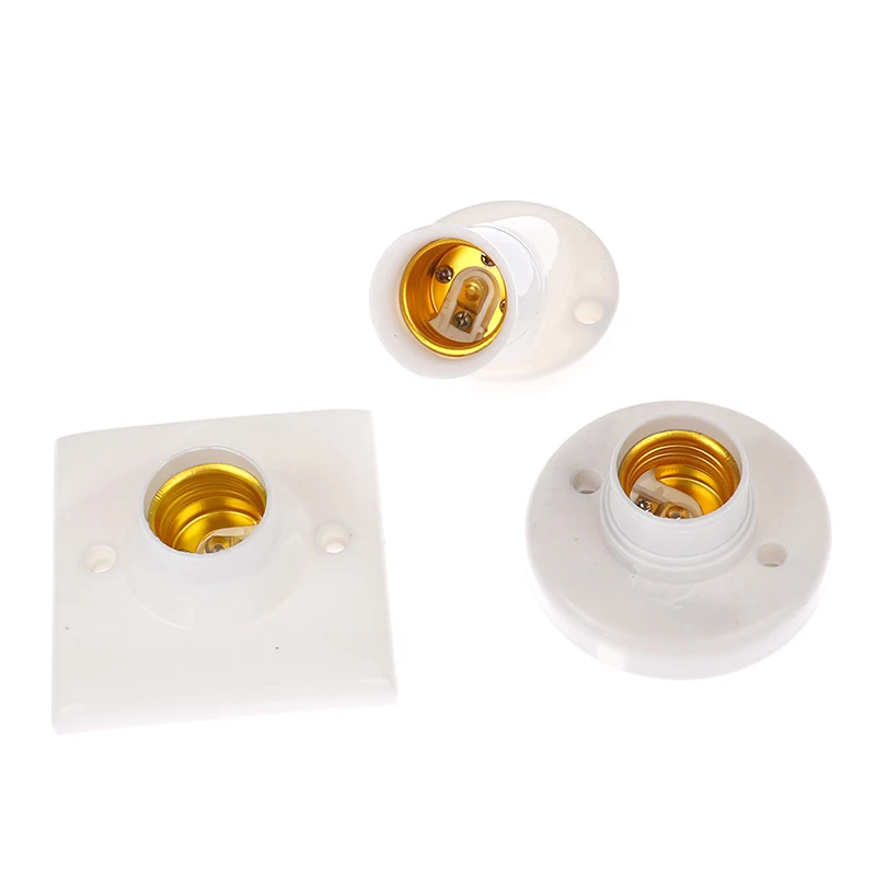 Screw Lamp Base E27 Lamp Holder Socke Base Light Bulb E27 Socket Holder Adapter
Screw Lamp Base E27 Lamp Holder Socke Base Light Bulb E27 Socket Holder Adapter