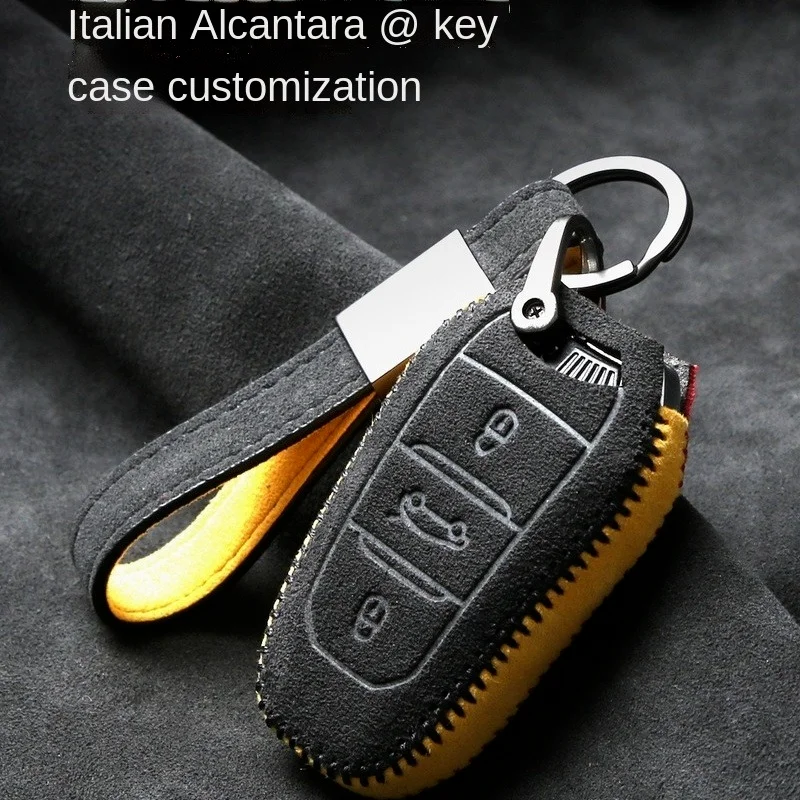 For Citroen Ds7 Ds6 Customized High-quality Alcantara Suede Key Chains Key Case Key Cover Car Accessories
For Citroen Ds7 Ds6 Customized High-quality Alcantara Suede Key Chains Key Case Key Cover Car Accessories