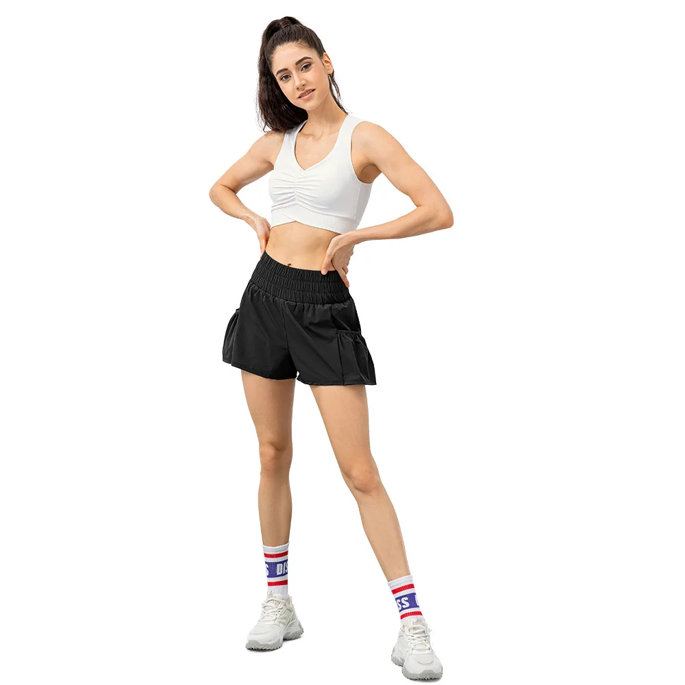 Women's Fake Two-piece Loose Quick-drying Breathable Anti-lighting Fitness Running Mountaineering Yoga Outdoor Sports Shorts
Women's Fake Two-piece Loose Quick-drying Breathable Anti-lighting Fitness Running Mountaineering Yoga Outdoor Sports Shorts