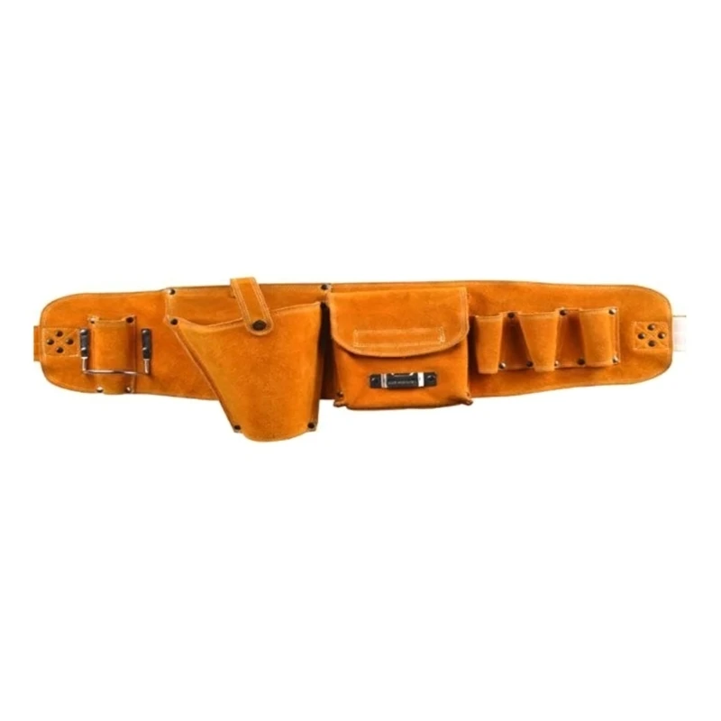 Electricians Tool Bag Practical Cow Leather Waist Pack Multi-function Repair Tool Storage Bag Hardware Tool Storage Bag
Electricians Tool Bag Practical Cow Leather Waist Pack Multi-function Repair Tool Storage Bag Hardware Tool Storage Bag