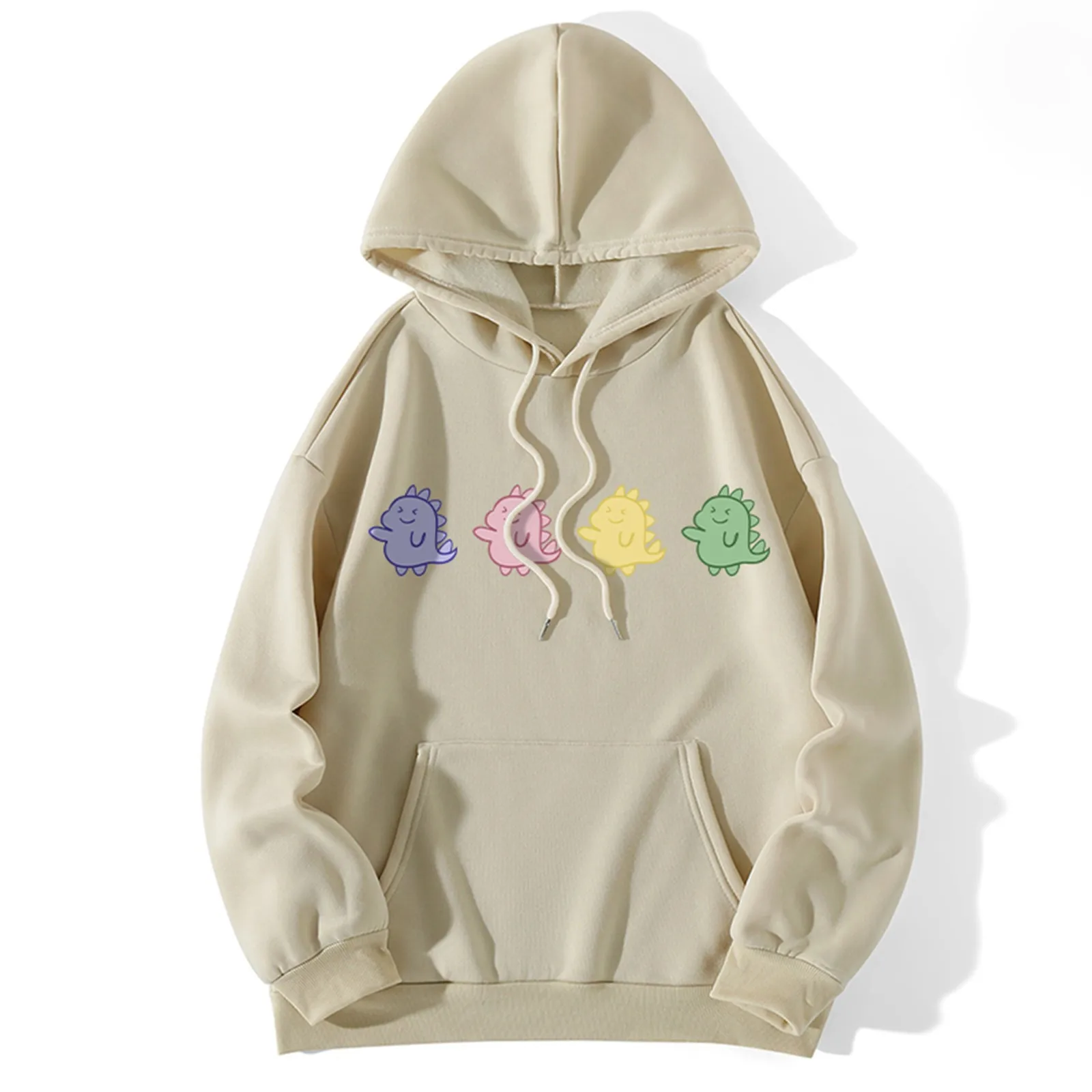 Women Sweatshirt Women Dinosaur Print Hooded Round Neck Loose Sweatshirt Casual Long Sleeve Pullover Thermal Sweatshirts Women
Women Sweatshirt Women Dinosaur Print Hooded Round Neck Loose Sweatshirt Casual Long Sleeve Pullover Thermal Sweatshirts Women