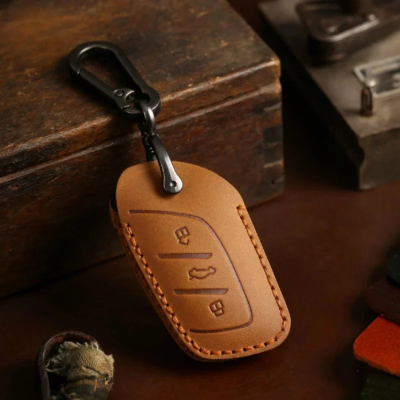 Leather Car Key Case Cover Fob Protector Keyring Accessories for Roewe I5 I6 Rx3 Rx5 Ei6 MG 6 Zs 3rd HS EZS Keychain Holder Bag
Leather Car Key Case Cover Fob Protector Keyring Accessories for Roewe I5 I6 Rx3 Rx5 Ei6 MG 6 Zs 3rd HS EZS Keychain Holder Bag