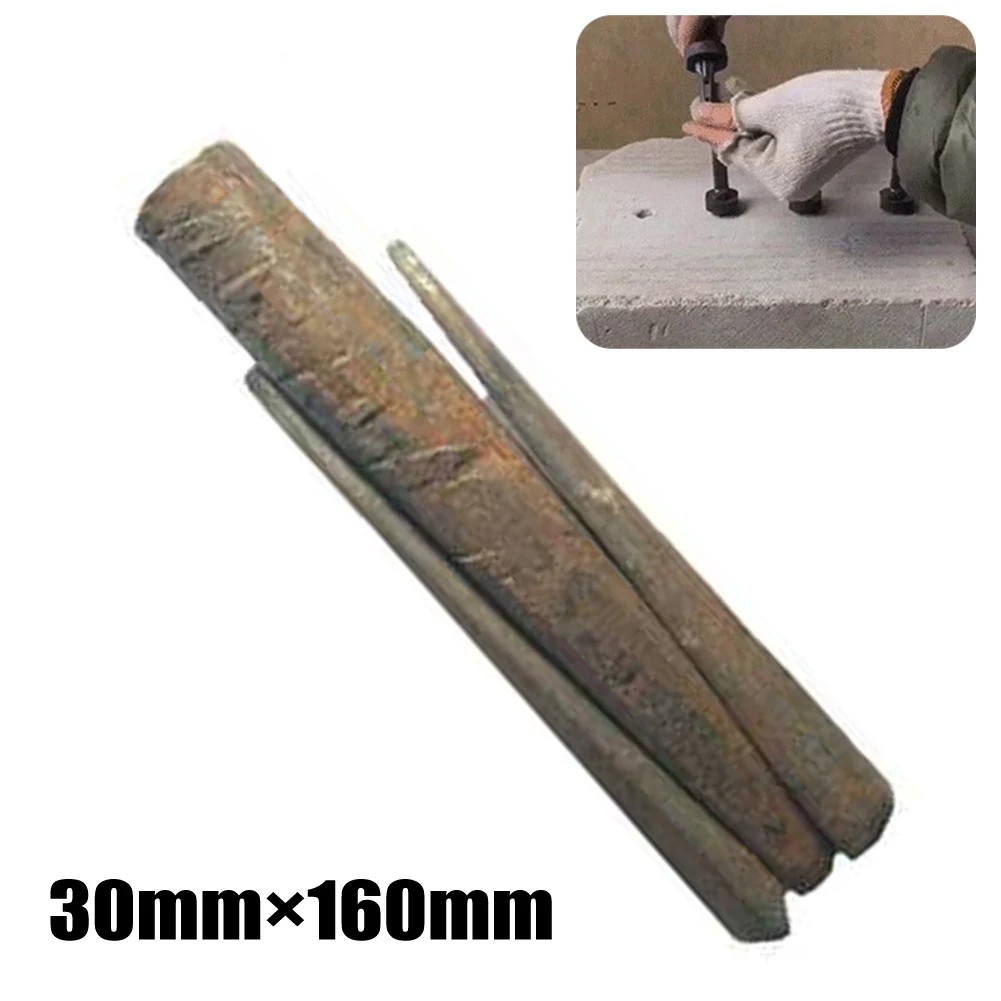 1pc Rock Stone Splitters 30mm Plug Wedges And Feather Shims Concrete Rock Stone Splitter For Stone Rock Granite Marble Hand Tool
1pc Rock Stone Splitters 30mm Plug Wedges And Feather Shims Concrete Rock Stone Splitter For Stone Rock Granite Marble Hand Tool