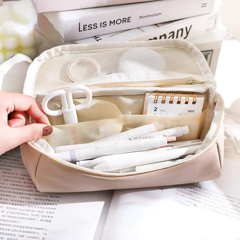 Large Capacity Pencil Bag Stationery Holder Pen Case Student Handheld Bag Kids Zipper Pencil Pouch Student School Supplies
Large Capacity Pencil Bag Stationery Holder Pen Case Student Handheld Bag Kids Zipper Pencil Pouch Student School Supplies