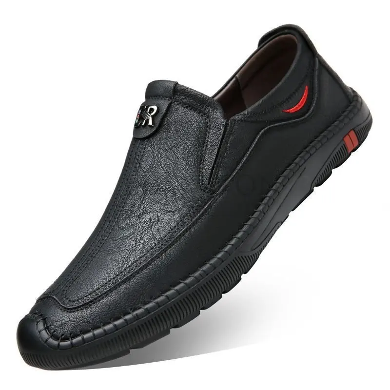Men's Casual Shoes 2022 Autumn Brand Fashion Comfortable Leather Shoes for Men Soft Bottom Business Leather Slip-on Flat Shoes
Men's Casual Shoes 2022 Autumn Brand Fashion Comfortable Leather Shoes for Men Soft Bottom Business Leather Slip-on Flat Shoes