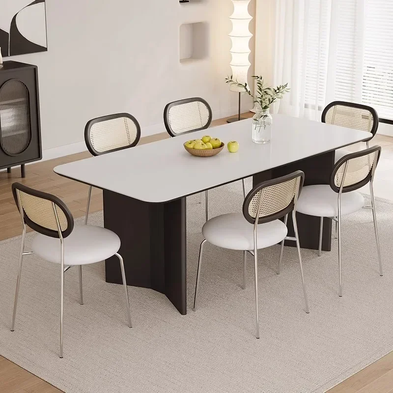 Luxury Simple Dining Table Design Nordic Coffee Modern Living Room Table White Minimalist Mesa Comedor Furnitures HD50CZ
Luxury Simple Dining Table Design Nordic Coffee Modern Living Room Table White Minimalist Mesa Comedor Furnitures HD50CZ