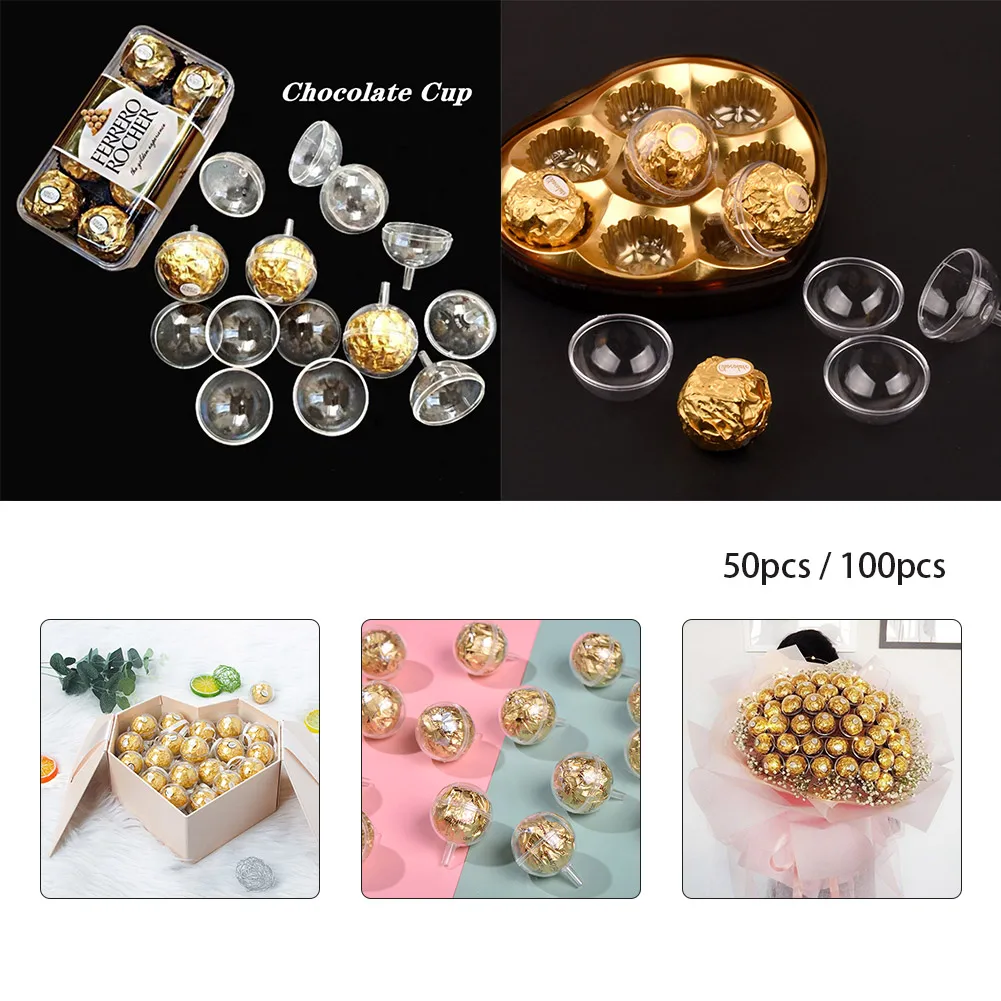 50/100PCS Chocolate Truffle Liner Chocolate Wrapper Candy Packaging Holder Valentine'S Day Wedding Birthday Party Decor Supplies
50/100PCS Chocolate Truffle Liner Chocolate Wrapper Candy Packaging Holder Valentine'S Day Wedding Birthday Party Decor Supplies