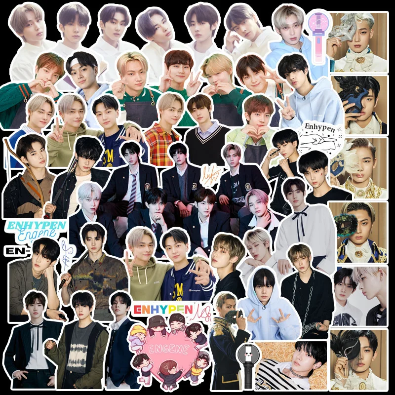 100pcs/set Kpop ENHYPEN Character Stickers for Luggage Laptop Notebook Mobile DIY ENHYPEN Accessories
100pcs/set Kpop ENHYPEN Character Stickers for Luggage Laptop Notebook Mobile DIY ENHYPEN Accessories