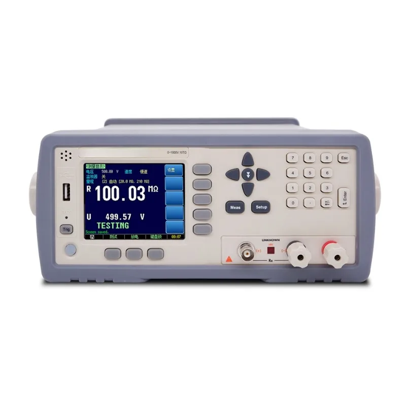 AT688 LCD Display Insulation Resistance Meter with Automatic Equipment Interface
AT688 LCD Display Insulation Resistance Meter with Automatic Equipment Interface