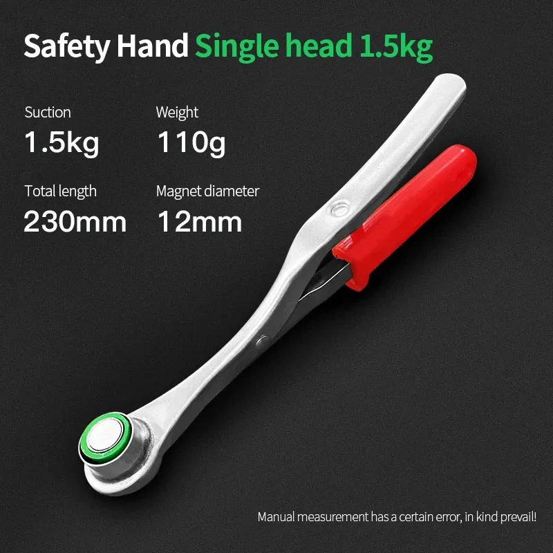 Piler Stamping Claw Magnetic Safety Up Tool Forceps Spring Manual Clamp Pick Lifter Heavy Hand Duty Industrial
Piler Stamping Claw Magnetic Safety Up Tool Forceps Spring Manual Clamp Pick Lifter Heavy Hand Duty Industrial
