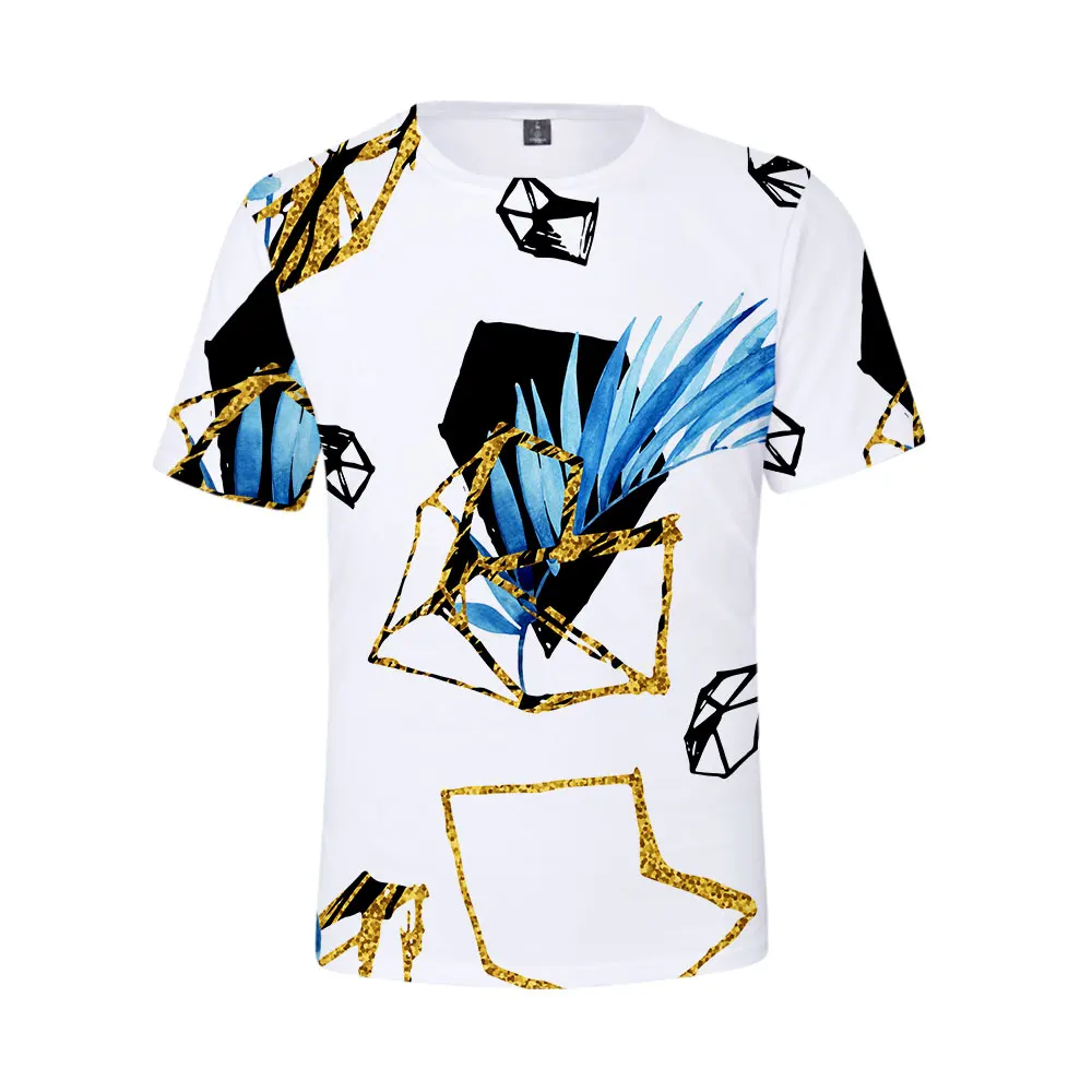 Lianshuo 2022 Summer New Leaf 3D Print Casual O-Neck Short Sleeve Men's Clothing Oversized T-shirts Streetwear Fashion Loose Top
Lianshuo 2022 Summer New Leaf 3D Print Casual O-Neck Short Sleeve Men's Clothing Oversized T-shirts Streetwear Fashion Loose Top