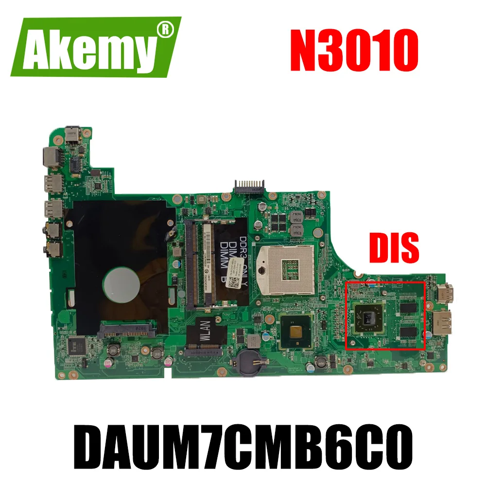0XCH9T CN-0XCH9T DAUM7CMB6C0 Laptop Motherboard Mainboard for Dell Inspiron N3010 Notebook PC DIS or UMA
0XCH9T CN-0XCH9T DAUM7CMB6C0 Laptop Motherboard Mainboard for Dell Inspiron N3010 Notebook PC DIS or UMA