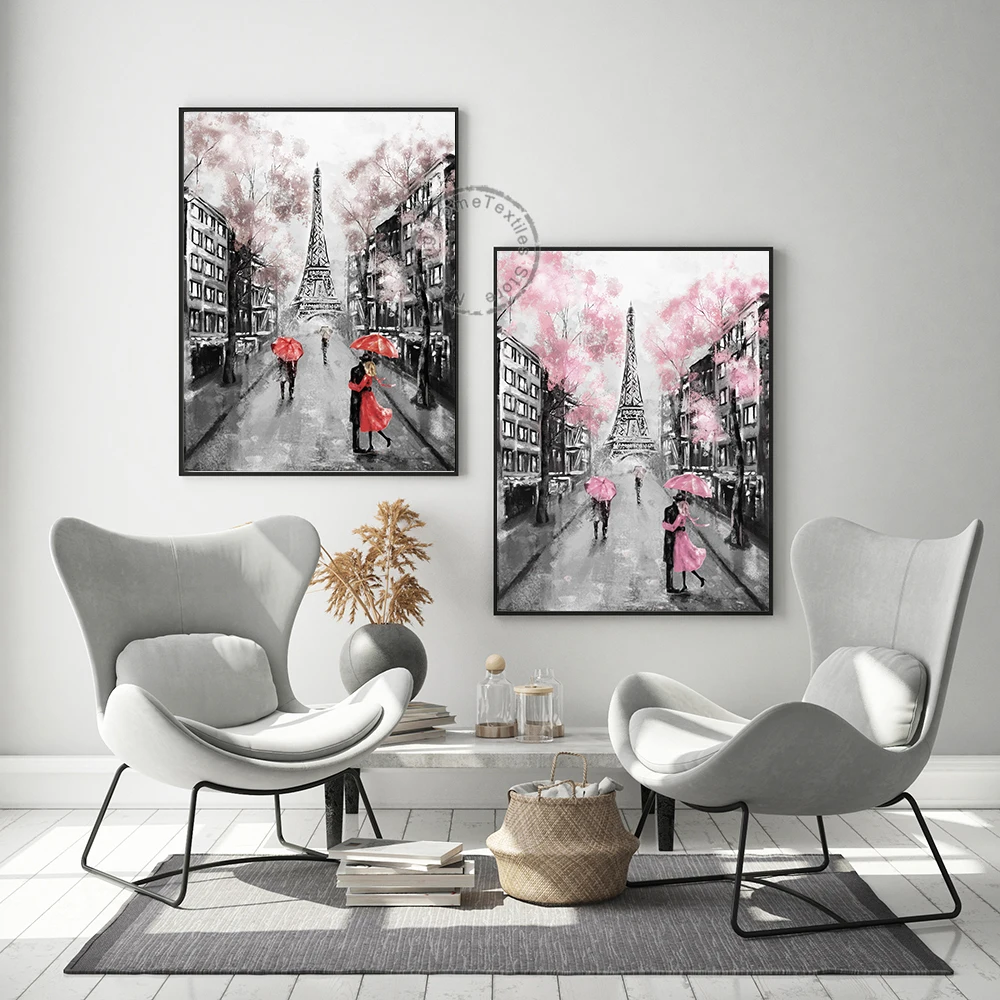 Oil Painting Landscape Couple Eiffel Tower Posters Canvas Paintings Wall Print Picture Living Room Interior Home Decor
Oil Painting Landscape Couple Eiffel Tower Posters Canvas Paintings Wall Print Picture Living Room Interior Home Decor