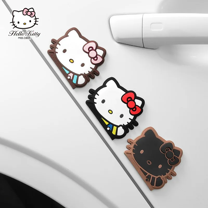 Sanrio, милые Мультяшные силиконовые наклейки на дверь автомобиля Hello Kitty против царапин и царапин, декоративные принадлежности
Sanrio, милые Мультяшные силиконовые наклейки на дверь автомобиля Hello Kitty против царапин и царапин, декоративные принадлежности