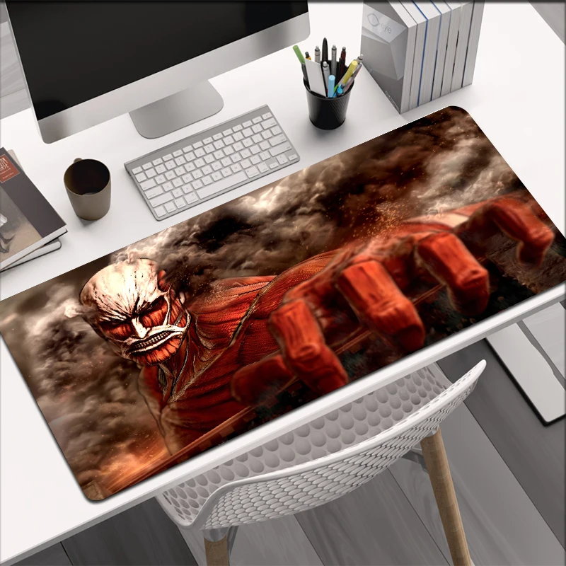 Attack on Titan Mouse Pad Gaming Accessories Keyboard Large Rubber Desk Mat Anime Computer Carpet Pc Gamer Non-slip Mousepad Xxl
Attack on Titan Mouse Pad Gaming Accessories Keyboard Large Rubber Desk Mat Anime Computer Carpet Pc Gamer Non-slip Mousepad Xxl