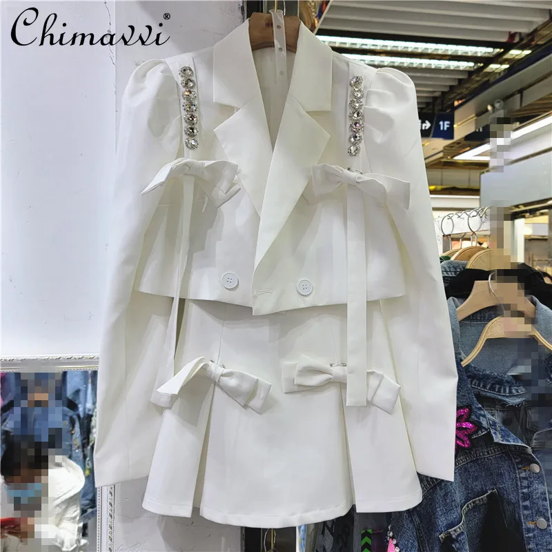 Graceful Fashionable Classic Style Slimming Short Suit Jacket Women's 2022 Spring Trendy Elegant Above Knee Skirt Two-Piece Set
Graceful Fashionable Classic Style Slimming Short Suit Jacket Women's 2022 Spring Trendy Elegant Above Knee Skirt Two-Piece Set