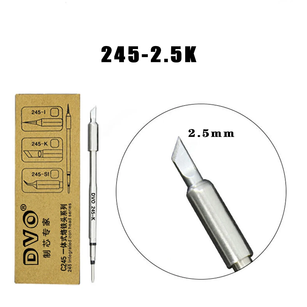 K/I/IS C245 Soldering Iron Tip Integrated Heating Core For JBC Soldering Station Replacement Solder Bits Head Ceramic Heating
K/I/IS C245 Soldering Iron Tip Integrated Heating Core For JBC Soldering Station Replacement Solder Bits Head Ceramic Heating