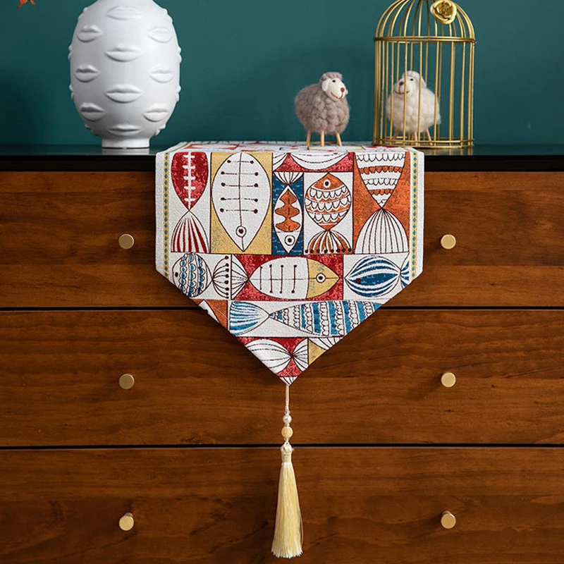 Scandinavian Long Table Flag Japanese Jacquard Tablecloth Dining Decoration Embroidery Luxury By Family Party Coffee
Scandinavian Long Table Flag Japanese Jacquard Tablecloth Dining Decoration Embroidery Luxury By Family Party Coffee