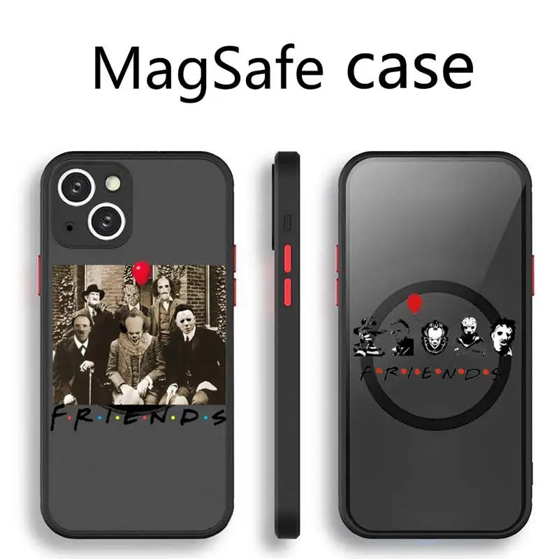 Program telewizyjny Horror Friends Phone Case Transparent Magsafe Magnetic Magnet For iPhone 13 12 11 Pro Max Mini
Program telewizyjny Horror Friends Phone Case Transparent Magsafe Magnetic Magnet For iPhone 13 12 11 Pro Max Mini