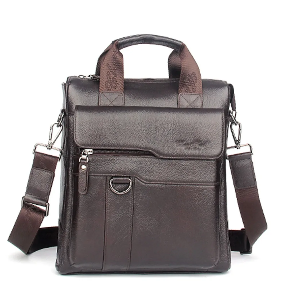 New Shoulder Bag Leather Briefcase Genuine Messenger Mens Bag Handbag Handbags
New Shoulder Bag Leather Briefcase Genuine Messenger Mens Bag Handbag Handbags