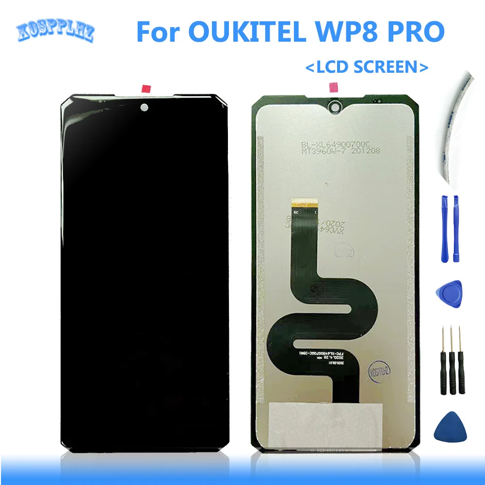 KOSPPLHZ Original For Oukitel WP8 Pro LCD Display + Touch Screen Digitizer Assembly Replacement WP8 Pro
KOSPPLHZ Original For Oukitel WP8 Pro LCD Display + Touch Screen Digitizer Assembly Replacement WP8 Pro