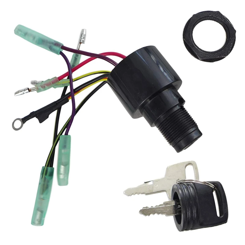 NEW-87-17009A5 Boat Motor Ignition Key Switch For Mercury Outboard Motors 3 Position Off-Run-Start
NEW-87-17009A5 Boat Motor Ignition Key Switch For Mercury Outboard Motors 3 Position Off-Run-Start