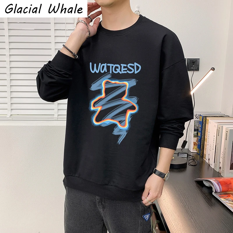 GlacialWhale Mens Crewneck Sweatshirt Women Unisex 2022 Graffiti Oversized Sweatshirts Hip Hop Male Streetwear Black Hoodies Men
GlacialWhale Mens Crewneck Sweatshirt Women Unisex 2022 Graffiti Oversized Sweatshirts Hip Hop Male Streetwear Black Hoodies Men