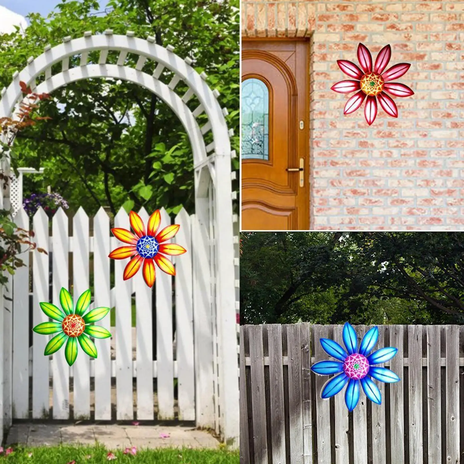 Wrought Iron Garden Decor Metal Flower Wall Art Sculpture Garden Aesthetic Outdoor Home Decor Decor Hanging Room Fence Orna N1K9
Wrought Iron Garden Decor Metal Flower Wall Art Sculpture Garden Aesthetic Outdoor Home Decor Decor Hanging Room Fence Orna N1K9