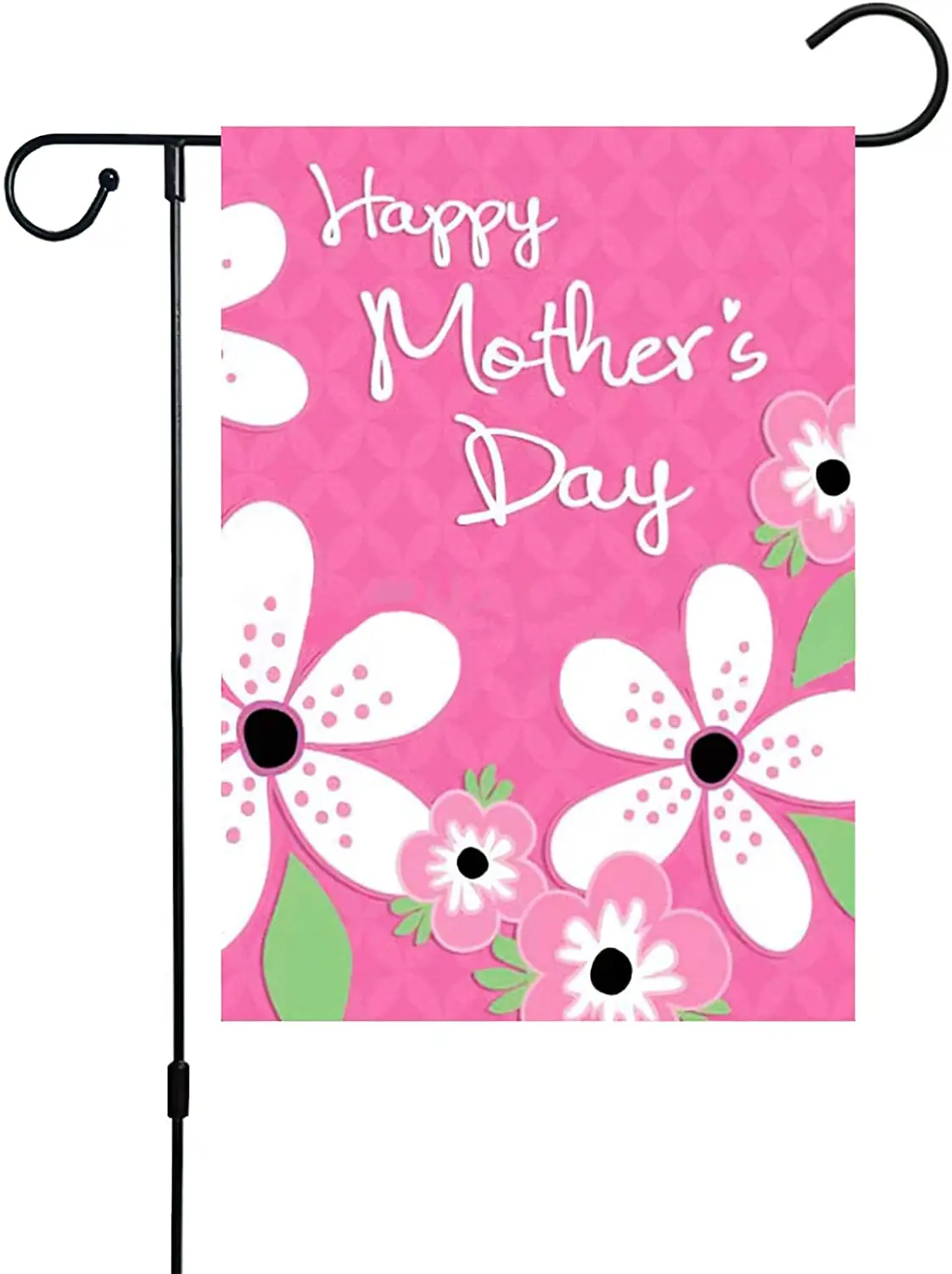 Happy Mother's Day Double Sided Burlap Garden Flag, Seasonal Holiday Spring Outdoor Flower Decorative
Happy Mother's Day Double Sided Burlap Garden Flag, Seasonal Holiday Spring Outdoor Flower Decorative