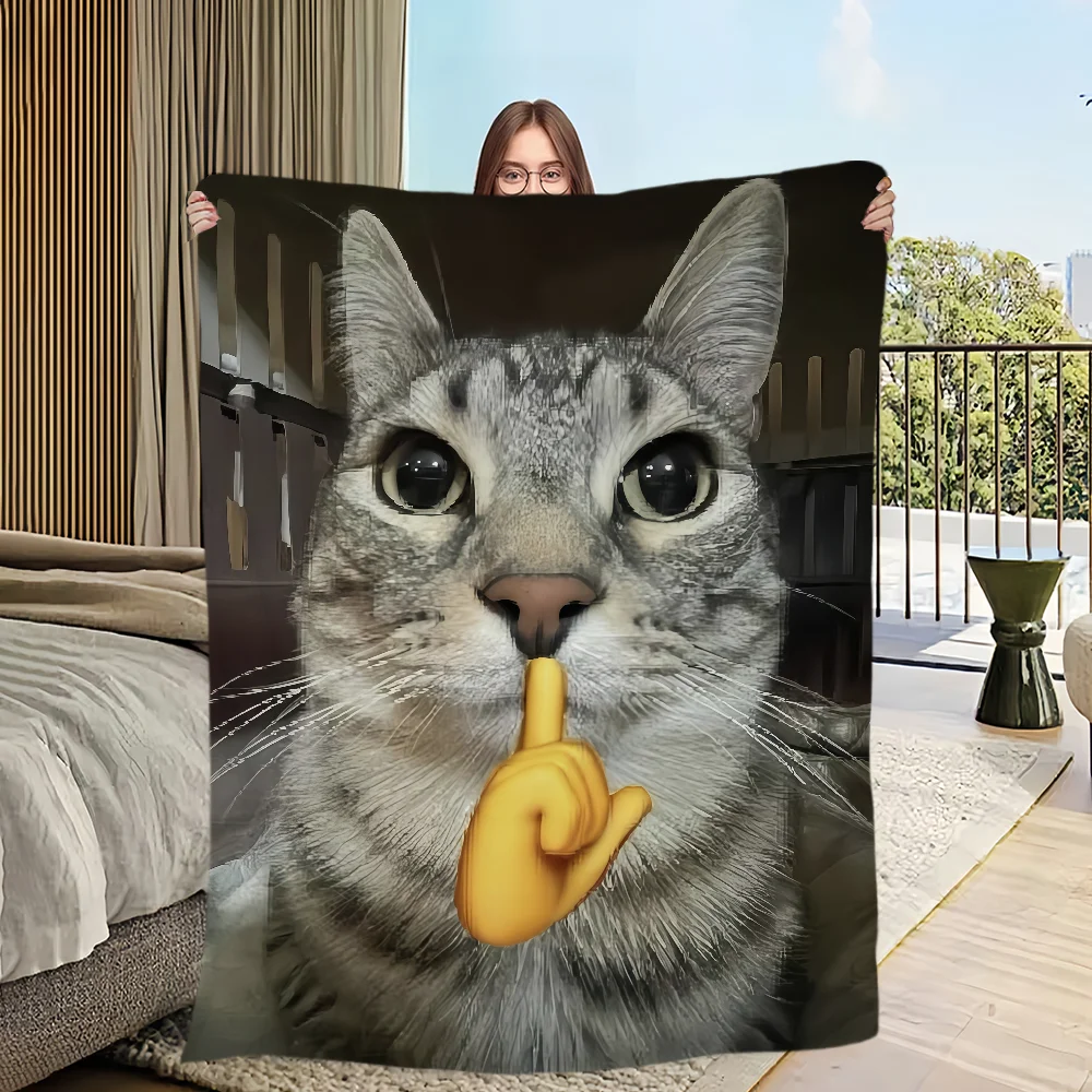 Плюшевое одеяло Cat Meme
Плюшевое одеяло Cat Meme