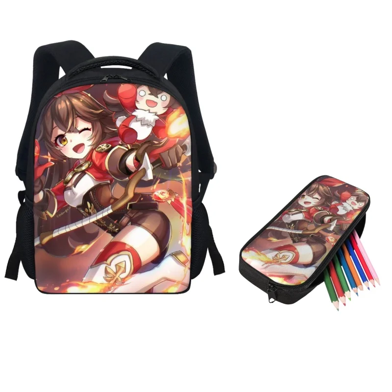 Genshin Impact Kids School Bag Set of 2 Back to School Mini Cartoon Book Bags for Children Baby Boys Girls Casual Schoolbags
Genshin Impact Kids School Bag Set of 2 Back to School Mini Cartoon Book Bags for Children Baby Boys Girls Casual Schoolbags