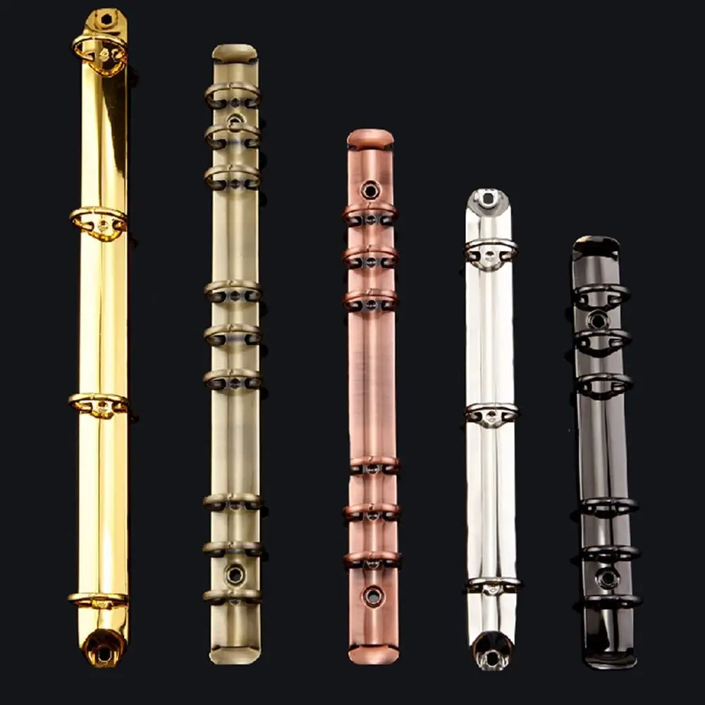 A4/B5/A5/A6/A7 Metal Loose-leaf Binding Clips Colorful Spiral Binder File Folder DIY Album Diary Clips Ring Notebook Stationery
A4/B5/A5/A6/A7 Metal Loose-leaf Binding Clips Colorful Spiral Binder File Folder DIY Album Diary Clips Ring Notebook Stationery