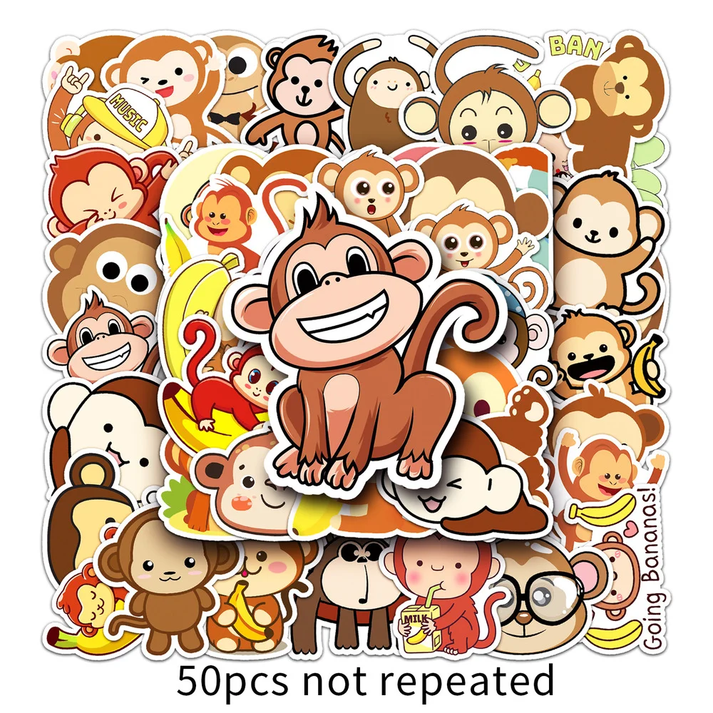 10/50Pcs Kawaii Cute Animal Stickers Funny Monkey Cartoon Graffiti Stickers Kids Toys Motorcycle Water Bottle Decal Sticker
10/50Pcs Kawaii Cute Animal Stickers Funny Monkey Cartoon Graffiti Stickers Kids Toys Motorcycle Water Bottle Decal Sticker