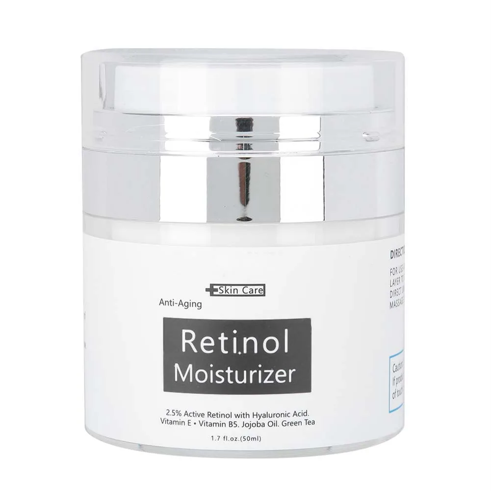 50ml Retinol Moisturizer Face Moisturizing Cream Anti-Wrinkle Remove Dark Circles Skin Care
50ml Retinol Moisturizer Face Moisturizing Cream Anti-Wrinkle Remove Dark Circles Skin Care