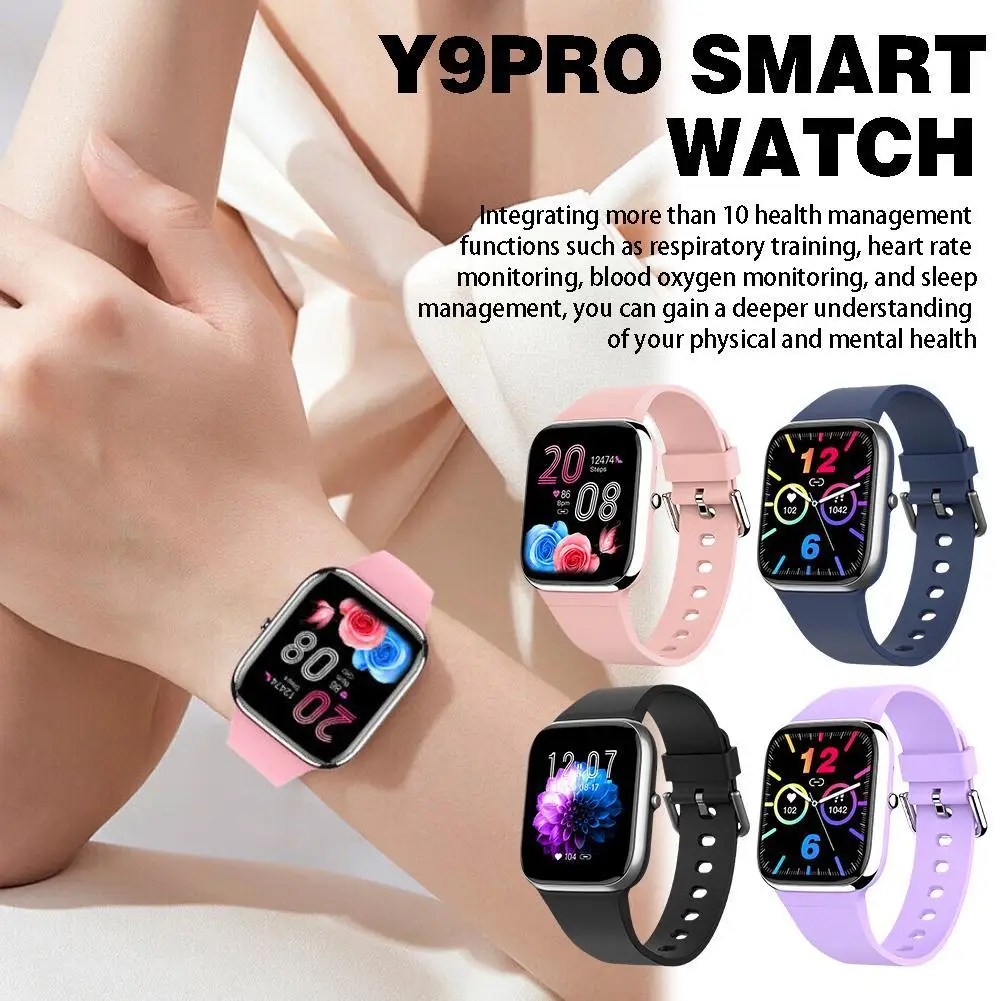 Y9 Pro Smart Watch Fashion Women Men 1.85inch Bluetooth Call Music Play Heart Rate Blood Glucose Monitoring Smartwatch
Y9 Pro Smart Watch Fashion Women Men 1.85inch Bluetooth Call Music Play Heart Rate Blood Glucose Monitoring Smartwatch