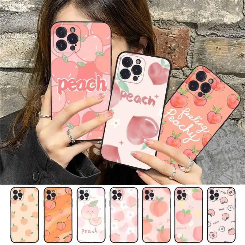 Summer day Peache Phone Case Silicone Soft for iphone 14 13 12 11 Pro Mini XS MAX 8 7 6 Plus X XS XR Cover
Summer day Peache Phone Case Silicone Soft for iphone 14 13 12 11 Pro Mini XS MAX 8 7 6 Plus X XS XR Cover