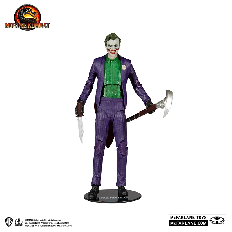 【spot】McFarlane Mortal Kombat doll Gotham City The Joker villain series action figure model children's gift
【spot】McFarlane Mortal Kombat doll Gotham City The Joker villain series action figure model children's gift