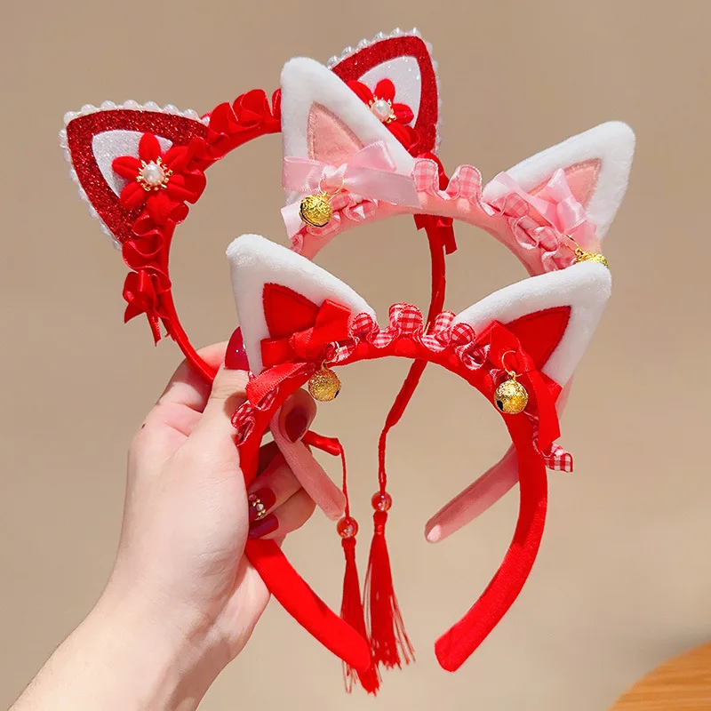 2023Children's Rabbit Ears Plush Hair Band Rabbit Year Birthday Red Celebration Headband Hair Band New Year Tassel Cute Headwear
2023Children's Rabbit Ears Plush Hair Band Rabbit Year Birthday Red Celebration Headband Hair Band New Year Tassel Cute Headwear