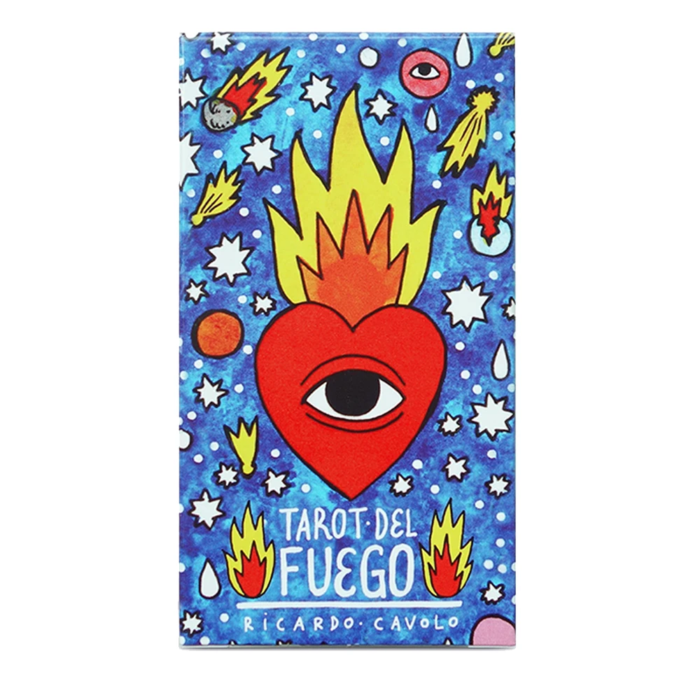 Tarot Del Fuego Oracle Tarot Cards Deck English Version Tarot Board Games Divination Fate Home Family Entertainment Games
Tarot Del Fuego Oracle Tarot Cards Deck English Version Tarot Board Games Divination Fate Home Family Entertainment Games
