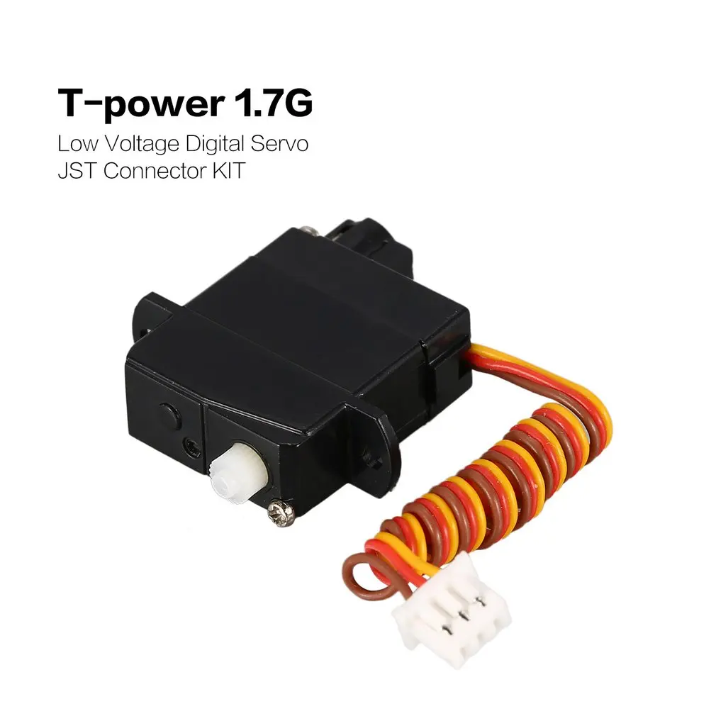 T-power 1,7G низковольтный цифровой сервопривод JST комплект коннектора Радиоуправляемый мини-автомобиль с фиксированным крылом Квадрокоптер ве...
T-power 1,7G низковольтный цифровой сервопривод JST комплект коннектора Радиоуправляемый мини-автомобиль с фиксированным крылом Квадрокоптер ве...
