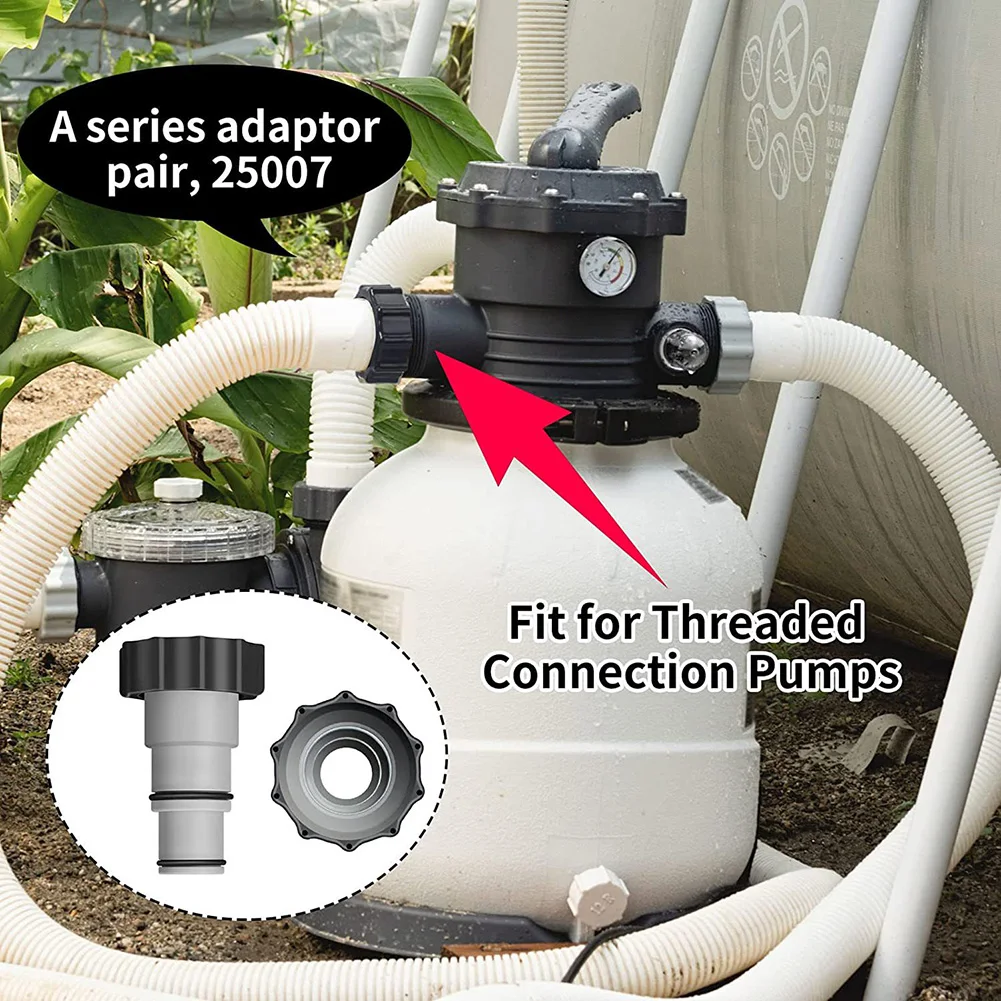 1-4PCS Replacement Hose Adapter with Collar for Intex 4000 2500 2000 1500 ARU Threaded Connection Pumps Swimming Pool Parts
1-4PCS Replacement Hose Adapter with Collar for Intex 4000 2500 2000 1500 ARU Threaded Connection Pumps Swimming Pool Parts