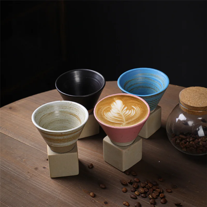 Retro coffee cup creative cup funnel ceramic cup ins style couple cup Japanese style stoneware mug
Retro coffee cup creative cup funnel ceramic cup ins style couple cup Japanese style stoneware mug