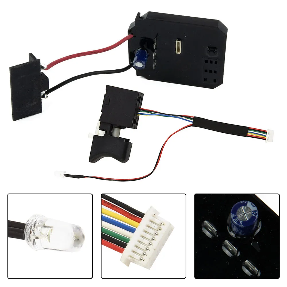 1set Control Board Switch For 2106/161/169 Brushless Electric Wrench Drive Control Polishing Machine Power Tools Accessories
1set Control Board Switch For 2106/161/169 Brushless Electric Wrench Drive Control Polishing Machine Power Tools Accessories