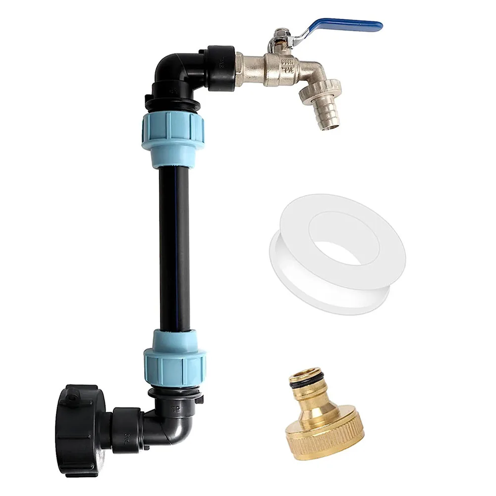 3/4 Inch IBC Adapter Gooseneck Brass Tap S60x6 Tap Shut-Off Valve With Extended Outlet Valve Brass Hose Fittings And Bandage
3/4 Inch IBC Adapter Gooseneck Brass Tap S60x6 Tap Shut-Off Valve With Extended Outlet Valve Brass Hose Fittings And Bandage
