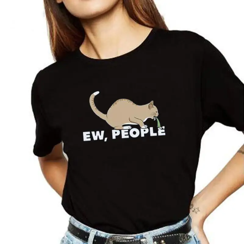 Funny Ew People An Orange Cat Print T Shirt Women Tops Summer Casual Harajuku Shirt Tee Shirt Femme Fashion Women Tshirts
Funny Ew People An Orange Cat Print T Shirt Women Tops Summer Casual Harajuku Shirt Tee Shirt Femme Fashion Women Tshirts