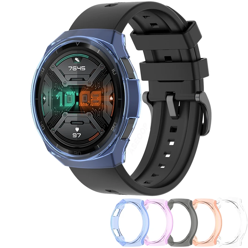 Популярный мягкий силиконовый защитный чехол из ТПУ для Huawei Watch GT 2E с защитой от царапин и браслетом
Популярный мягкий силиконовый защитный чехол из ТПУ для Huawei Watch GT 2E с защитой от царапин и браслетом