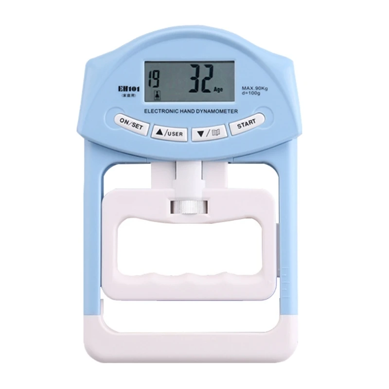 Digital Hand Dynamometer Grip Strength Measurement Meter Auto Capturing Electronic Hand Grip Power Range 0-120kg/268ld
Digital Hand Dynamometer Grip Strength Measurement Meter Auto Capturing Electronic Hand Grip Power Range 0-120kg/268ld